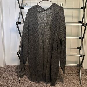 Long Wrap Sweater